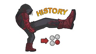 Evolution Of Jins Front Thrust Kick Combo Tekken 4 8