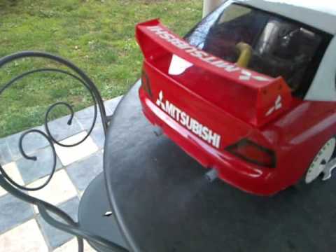 mcd racing 1/5 4wd tuned muffler samba pipe custom drift