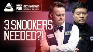 Three Snookers Amazing Frame Between Shaun Murphy And Ding Junhui Xian Grand Prix 2025