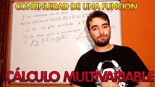 Continuidad De Una Función De Varias Variables | Cálculo Multivariable | Mr Planck
