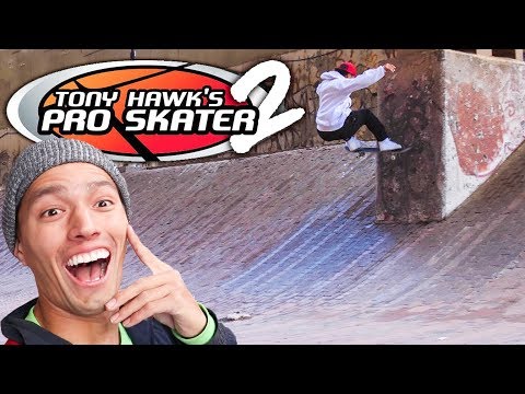 SECRET TONY HAWKS PRO SKATER LEVEL IN REAL LIFE!!