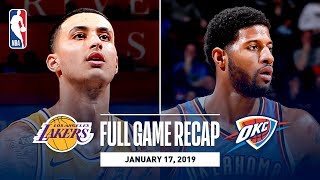 Full Game Recap: Lakers vs Thunder | Kuzma Goes Off For 32 Points
