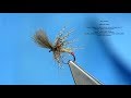 Tying The Grunter (Variant) Dry/Emerger Fly with Davie McPhail Tying The Grunter (Variant) Dry/Emerger Fly with Davie McPhail