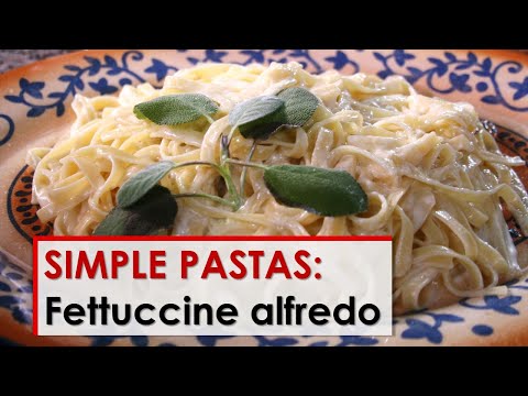 VIDEO : simple pastas: fettuccine alfredo recipe - fettuccine alfredo is afettuccine alfredo is apastadish that everyone knows and loves.fettuccine alfredo is afettuccine alfredo is apastadish that everyone knows and loves.recipeon my web ...