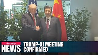 Trump says he will hold talks with Xi at next week's G20 Summit in Osaka