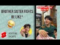 Brother sister fights be like*😂 | Raj grover |#shorts
