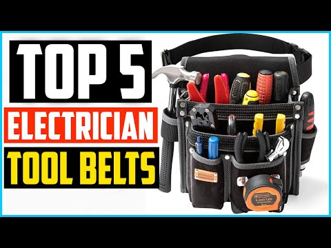 Top 5 Best Electrician Tool Belts In 2020 – Reviews and Buying Guide