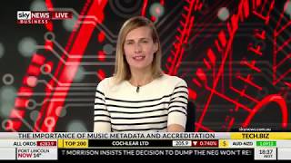 Sky News Business - The Importance of Music Metadata and Accreditation
