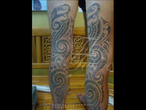 Done the Thai bamboo tattoo style, no machine Тематика: Howto & Style