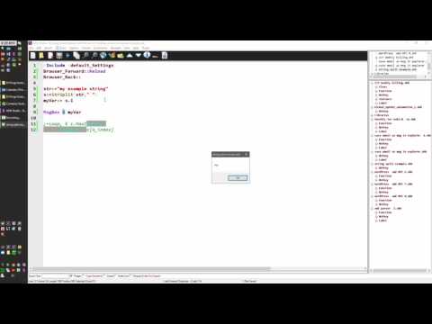 strings autohotkey function using slice