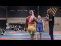 GAELLE ALAKAME ANZONG vs CHRISTINE JUDD  - WOMEN'S FREESTYLE WRESTLING  [4K VIDEO]