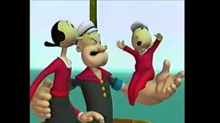 Popeyes Voyage The Quest For Pappy Vhs, 2004
