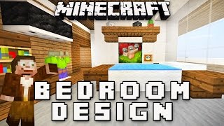 Minecraft Tutorial How To Make A Modern Bedroom Design