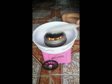 รีวิว วิธีการใข้งานเครื่องทำขนมสายไหม