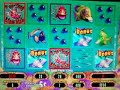 Lucky Lion Fish Video Slot Machine Pokies #2 - INSANE Free Spins Bonus Win!!