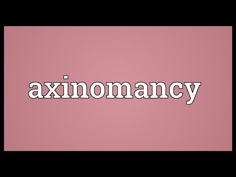 Header of axinomancy