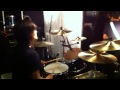 Thick As Blood - drum cam 3 Drums / Gaku Taura (Recording and tour drummer)