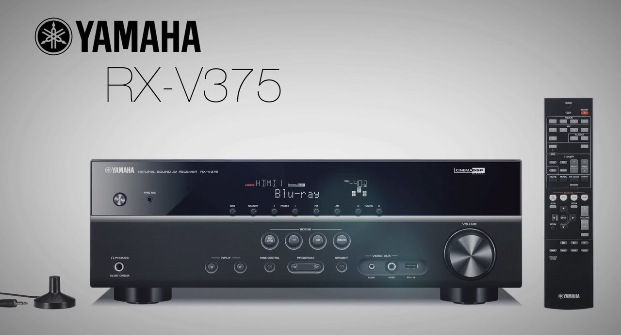 Yamaha RX-V375 - YouTube