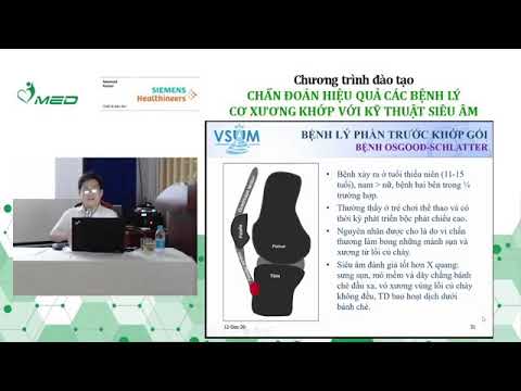 Cập nhật siêu âm chẩn đoán bệnh lý khớp gối.
