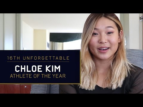 Chloe Kim - Athlete of the Year at the 16th Unforgettable Gala ...