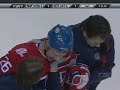 Josh Gorges Recieves The Puck In The Face (Febuary 10 2010)