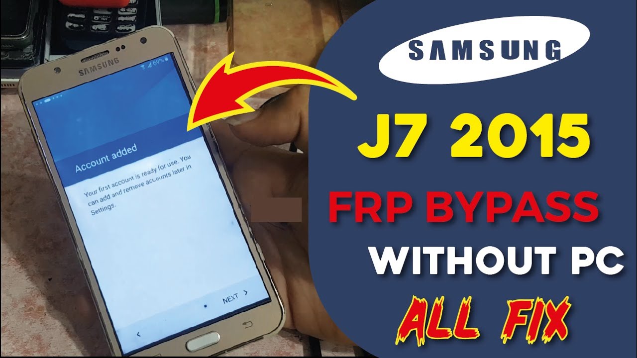 Samsung J7 FRP Bypass | Samsung J700H U3 Google Account Samsung J7 FRP Bypass | Samsung J700H U3 Google Account