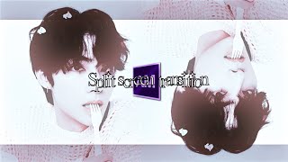 Split Clip Transition On Alight Motion