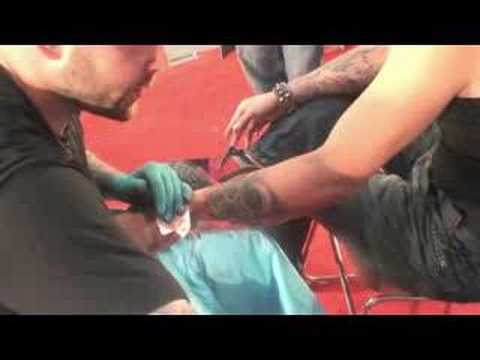 Mike Rubendall & Chris O'Donnell of Kings Avenue Tattoo in New York City