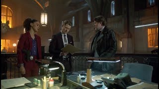 Gordon & Harvey Try To Solve A Series Of Bank Robberies | Season 4 Ep. 19 | GOTHAM