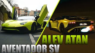 10.000.000 Tl Li̇k Lamborghi̇ni̇ Aventador Sv Neon Sari Kapladik