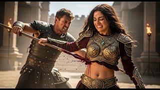 Male Vs Female Gladiator Duel Blood And Glory.