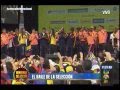 El baile de la selección colombiana a su llegada a Bogotá