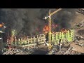 San Francisco Firefighters Stop Big Blaze Spread