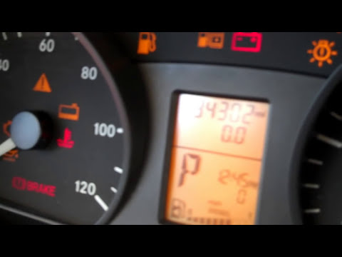 How to reset service indicator light in Mercedes Benz Sprinter for maintenance