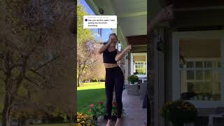 Energetic Dance Moves In Sporty Outfit