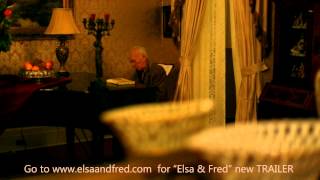 Christopher Plummer Magnificently Plays Piano On A Break At Shooting Of Elsa & Fred Film.
