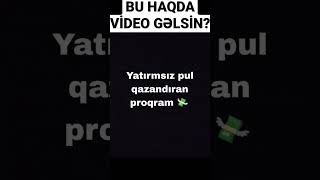 Pul Qazandıran Saytyatırımsız Pul Qazan