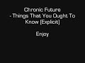 Things That You Oughta Know Video preview