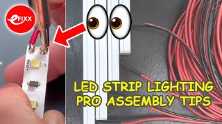Led Strip Lighting Pro Embly Tips - Soldering, Wires And Profiles - With Penn Elcom