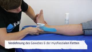 K-Active Taping Precut Lymphatic Deutsch