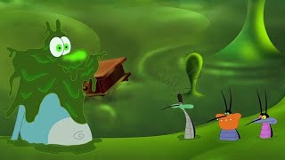 Oggy and the Cockroaches 🤮 IN THE STOMACH -  Episodes HD