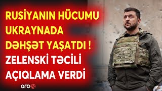 Son Dəqi̇qə Rusiyadan Ukraynaya Dəhşətli̇ Hü Zelenski Təci̇li̇ Açiqlama Verdi̇ - Nə Baş Veri̇r?