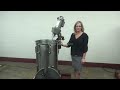 Video Northland 30 Gallon Stainless Steel Mixing Tank Demonstration