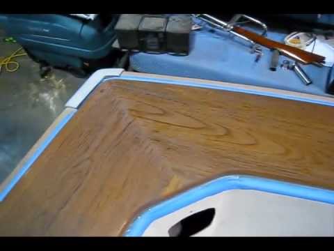 Building Varnish on Teak Covering Boards (Preview) Wooden Boat 