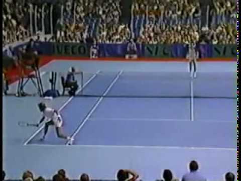 Davis Cup 1982 QF - マッケンロー vs ビランデル 01／30