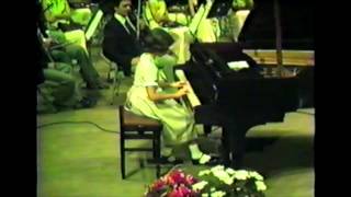 Part 3: The 9 year-old Gabriela Montero, Haydn D Major concerto, 3rd movement and IMPROV!