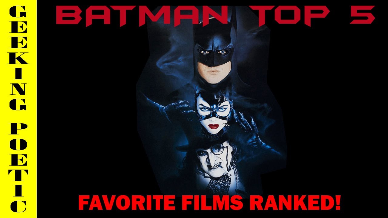 BATMAN: TOP 5 FILMS/SHOWS RANKED!