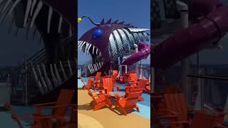Wonder Of The Seas - Great Abyss Slide 10 Stories Tall Insane