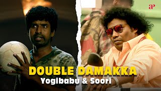 Double Dhamaka Yogi Babu And Soori Party Pei Mama Sangili Bungili Kadhava Thorae Tamil Comedy