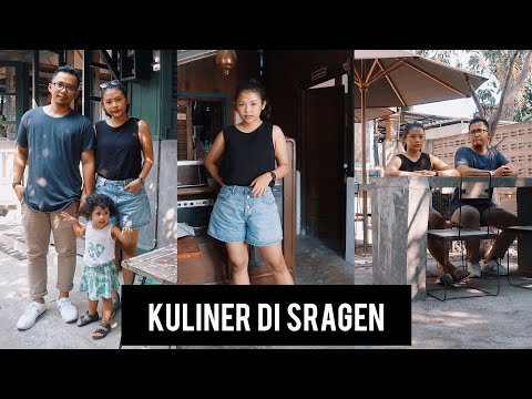 VLOG KULINER SRAGEN - MAKAN PINGGIR KALI 10RIBUAN & HUNTING COFFEE SHOP | RIRIEPRAMS
